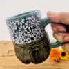stoneware mug for drinking